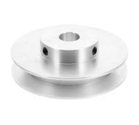 JOYOFREELY Polea de Correa Tipo a Aluminio Diámetro Exterior 80 Mm Interior 14 Mm Ranura en V para Transmisión Industrial Polea Motriz