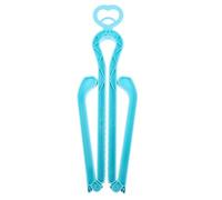JOYOFREELY Soporte Moldeador Plegable para Botas Altas de Plástico Pp Azul Ajustable para Botas Pantorrilla Clip para Zapatos Altos Moldeador de Almacenamiento para Cuidado y Conservación