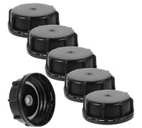 JOYOFREELY Tapones para Garrafas de Gasolina 6 Piezas Sistema Hermético y Ventilación, Diámetro Interior 6 CM, Compatibles Latas y Botellas para Transporte Seguro