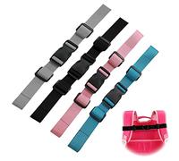 JOYOLA 4 Piezas Correa de Pecho para Mochila, Ajustable Correa de Esternón con Hebilla, Universal Correa Pecho para MontañAnismo, Trotar, Senderismo, Caminar