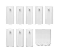 JOYOLA Percha de Marco Universal, Colgador de Marco Universal, Clavo Adhesivo para Marcos de Fotos, 8 Clavos y 12 Tiras Adhesivas Extraíbles, Colgar Imágenes sin Taladrar para Pósteres Marcos Espejos