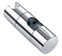 Joyoldelf Soporte Ducha Ajustable,Soporte Para Ducha de 19-25 mm, soporte alcachofa ducha Cromados ABS, 45 ° Giratorios (Plateados)