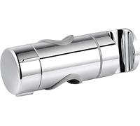 Joyoldelf Soporte Ducha de 19-25 mm Mano Soporte Alcachofa Ducha, Soporte Para Telefono Ducha Pared Reemplazable Diámetro de Cromo Ajustable ABS Soporte de Ducha, Soporte Barra Ducha