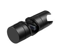 Joyoldelf - Soporte para cabezal de ducha, 19-25 mm, ajustable, soporte de ducha cromado para cabezal de ducha