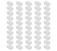 JoyousMall 164 cajas protectoras de PVC diseñadas para coches coleccionables Matchbox y Hotwheels, vitrinas transparentes (50 piezas)