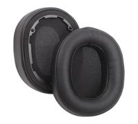 JoyousMall Almohadillas de repuesto para auriculares Teufel REAL BLUE-NC, cojines de piel sintética suave para un ajuste cómodo y aislamiento de sonido, instalación, color negro (paquete de 2)