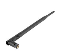 JoyousMall Antena lora de 868 MHz para ganancia de 8 dBi para helio LoRaWAN, conector macho RP-SMA, antena de módulo inalámbrico interior con funda de goma, 290 mm, color negro