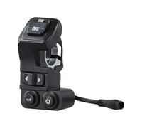 JoyousMall Botón de control eléctrico de 6 pines para Kukirin G2Pro/G2ProDB/G2Max, 4 funciones para bocina e interruptor de intermitente, controlador de manillar de plástico resistente al desgaste
