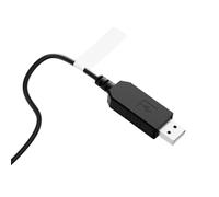 JoyousMall Cable de carga USB para cambio electrónico di2 8070, cable adaptador de corriente de 90 mm para cargador de batería, color negro