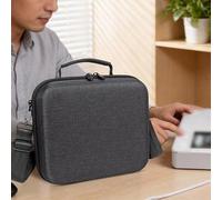 JoyousMall Caja de almacenamiento portátil de EVA para impresoras Canon SELPHY CP1500/CP1300/CP1200, funda rígida compacta con polvo y protección contra impactos, organizador de viaje para accesorios