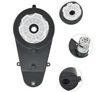 JoyousMall Caja de cambios de 12 V 550 con motor CC de 40000 rpm, motor de accionamiento de alto par para coches de paseo, pieza de repuesto RS550 con cables de conexión rápida