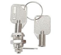 JoyousMall Cam Lock - Cerradura cilíndrica de aleación de zinc de 12 mm con llave igual para gabinete, para puerta de caravana, buzón, muebles, taquilla de seguridad con llaves