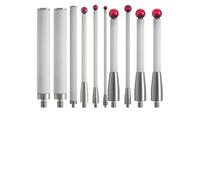 JoyousMall CMM - Lápiz capacitivo roscado con punta de bola y vástago de cerámica, sonda resistente al desgaste para máquinas de medición coordinadas, compatible con las series A-5003/A-5000