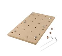 JoyousMall CNC 3018 - Tablero de fibra de densidad media, tablero de sacrificio para máquina de grabado, panel de protección de mesa de enrutador para 3018-PRO/PROVer/MX3, 300 x 180 x 12 mm