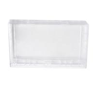 JoyousMall Cubierta de enchufe impermeable para interruptor tipo 86, protector de caja de enchufe de plástico ABS montado en la pared para baño, balcón y patio, color negro