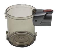 JoyousMall Cubo de polvo compatible con aspiradoras de mano H.Koenig UP600 UP810, palanca de liberación vacía, recipiente de repuesto lavable para una succión suave