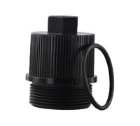 JoyousMall Desagüe de piscina 190030 para Pentair, repuesto a prueba de fugas con ajuste seguro, instalación de cubierta de drenaje negra para mantenimiento de piscina, spa, 2.7 x 1.9 pulgadas