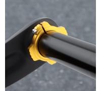JoyousMall Espaciador de manivela de aleación de aluminio para SRAM DUB, eje de 29 mm, diámetro exterior de 48,3 mm, grosor de 7,4 a 11,7 mm, cuña de soporte inferior ligera para bicicleta