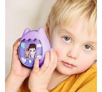 JoyousMall Funda de silicona, compatible con Tamagotchi Pix Protection Vibrantes patrones de dibujos animados funda protectora de cobertura completa