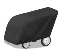 JoyousMall Funda impermeable resistente para carrito de exteriores con cremallera, lona para cochecito de 6 pasajeros para protección contra la lluvia, el polvo y los rayos UV, 193 x 92 x 97 cm, color