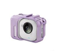 JoyousMall Funda protectora para Insta360 GO Ultra, carcasa de policarbonato a prueba de caídas con bisel extendido, accesorio de cubierta dura ligera para deportes al aire libre (morado)