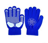 JoyousMall Guantes cálidos de invierno antideslizantes para pantalla táctil de algodón y elastano para esquí, snowboard, correr, S, M, L