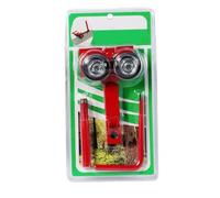 JoyousMall Herramienta de apriete de barra de motosierra, cierre de barra de metal ajustable para cortes rectos y reducción del desgaste de la cadena, apto para todas las barras de motosierra