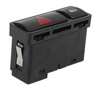 JoyousMall Interruptor de bloqueo central de puerta de coche, 61318368920 para BMW Serie 3 E46 E53 E85, interruptor de luz de señal de peligro