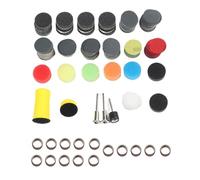 JoyousMall Juego de 268 discos de lijado para herramientas rotativas Dremel, accesorios de papel de lija húmedo y seco de grano 60-10000 con almohadillas de pulido, kit abrasivo de 1 pulgada para