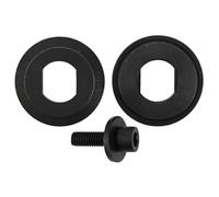 JoyousMall Juego de 3 tornillos de arandela de brida para Makita DSS610 DSS611 BSS610 BSS611, M6 x 20 mm, abrazadera de hoja de rosca izquierda con arandelas exteriores interiores