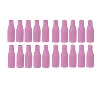 JoyousMall Kit de 20 boquillas de gas de cerámica para soplete de soldadura MIG, boquillas de repuesto para MB15 AK14 AK15, compatible con LUX Merkle GYS para metabo