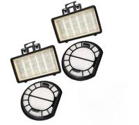 JoyousMall Kit de filtros lavables para aspiradoras AEG F156 sin bolsa, filtros de alta espuma y polvo fino, compatible con la serie LX5-2 (1 o 2 juegos)