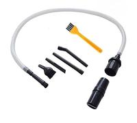 JoyousMall Kit de limpieza de teclado para aspiradora, 9 piezas para mini cepillo de fijación con herramienta para hendiduras para Bosch para Shark Hoover, adaptador de 35 mm