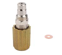 JoyousMall Kit de reparación de válvula de retorno de rociador de diafragma, junta de sellado regulador de presión de acero inoxidable y aluminio para máquinas de pulverización agrícola