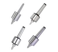 JoyousMall Live Center con diseño de triple rodamiento para cono Morse MT1/MT2/MT3/MT4, herramienta CNC de contrapunto de torno de acero de alto carbono, precisión de 0.01 pulgadas, 3000 rpm