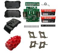 JoyousMall Paquete de 10 cajas de plástico para batería 21700 con PCB para Bosch BAT618 de 18 V, kit de montaje de placa de circuito de soporte de celda de iones de litio, carcasa de repuesto de 10