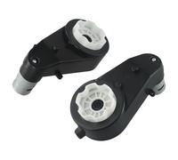 JoyousMall Paquete de 2 cajas de cambios de motor RS550 de 12 V, 40000 rpm, repuesto de alta velocidad para coche, piezas de actualización de conexión rápida de plástico de metal