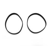 JoyousMall Paquete de 2 correas dentadas para Bosch para pbs 75 y para lijadora PBS 75 E, pieza de repuesto 1604736005, accesorio de correa de transmisión de goma ecológica