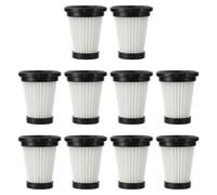 JoyousMall Paquete de 4/10 filtros HEPA de repuesto para aspiradoras inalámbricas Moosoo K12, K12 Pro, K13, Invictus 1.0/2.0, para x7 y para aspiradoras inalámbricas Foxnovo 13KPA