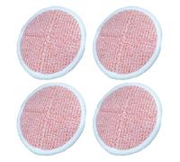 JoyousMall Paquete de 6 almohadillas de fregona resistentes para Bissell para spinwave 2124 2039A 2307, almohadillas de limpieza de microfibra reutilizables para suelos duros, naranja