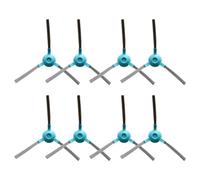 JoyousMall Paquete de 8 cepillos laterales para robot aspirador SENCOR SRV 4200BK 4250SL 2230TI 6250BK 9250BK 9200BK, piezas de repuesto de nailon de plástico resistente