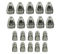 JoyousMall Para consumibles de corte de plasma p80, paquete de 20, boquilla de 1,5 mm y juego de electrodos para CUT-70/80/100/120, puntas de antorcha de cobre para máquinas CNC 60A-100A