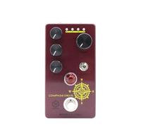 JoyousMall Pedal de refuerzo de distorsión de guitarra, circuito analógico Prince Of Tone, perilla de selección de 4 modos para Mosky para unidad de brújula, verde