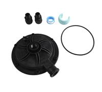 JoyousMall R0536300 Volute de repuesto para bomba de refuerzo Polaris PB4-60, carcasa de plástico con junta tórica y adaptadores para piscinas fabricadas después de diciembre de 2011, color negro