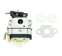 JoyousMall Repuesto de carburador para cortador de cepillo Kawasaki KBL23A, construcción de metal con junta y bombillas de imprimación