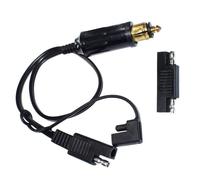JoyousMall SAE - Cable cargador de batería de motocicleta BMW, 16.1 pulgadas, 18 AWG, conexión rápida para carga, calefacción, GPS e inflado de neumáticos, alambre de metal de plástico estable