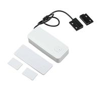 JoyousMall Sensor de puerta WiFi inteligente para Tuya para Smart Life, interruptor de contacto magnético con alerta de batería baja, control de voz compatible con Alexa Assistant, color blanco