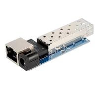 JoyousMall SFP - Placa transceptora de fibra óptica Gigabit, módulo LC de modo único/dual de 1 Gbps, 5 V 2 A de baja potencia, compacta de 7,1 x 2,1 cm para sistemas de red integrados