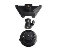 JoyousMall Soporte de montaje giratorio con ventosa para Starlink Mini, soporte de aleación de aluminio ajustable de 360° para RV, barco, coche, techo, superficies lisas
