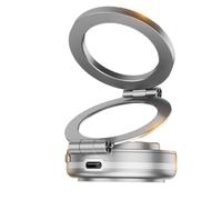 JoyousMall Soporte de teléfono de coche de absorción al vacío, soporte magnético eléctrico para salpicadero con liberación de un segundo, soporte GPS para pantalla horizontal y vertical, aleación de
